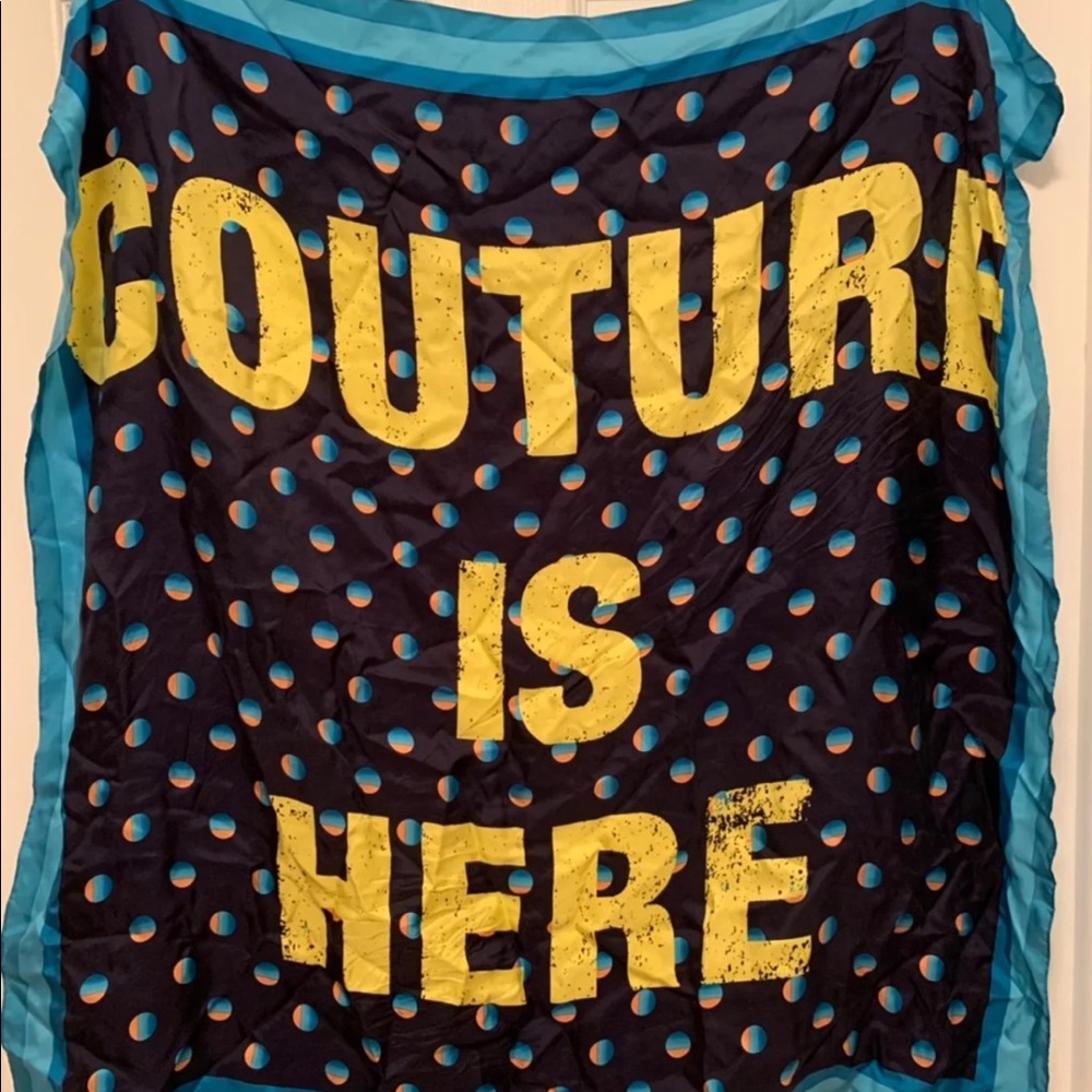 Juicy couture silk scarf